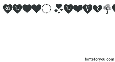 Font Hearts Love font – valentineseolegiks Day Fonts